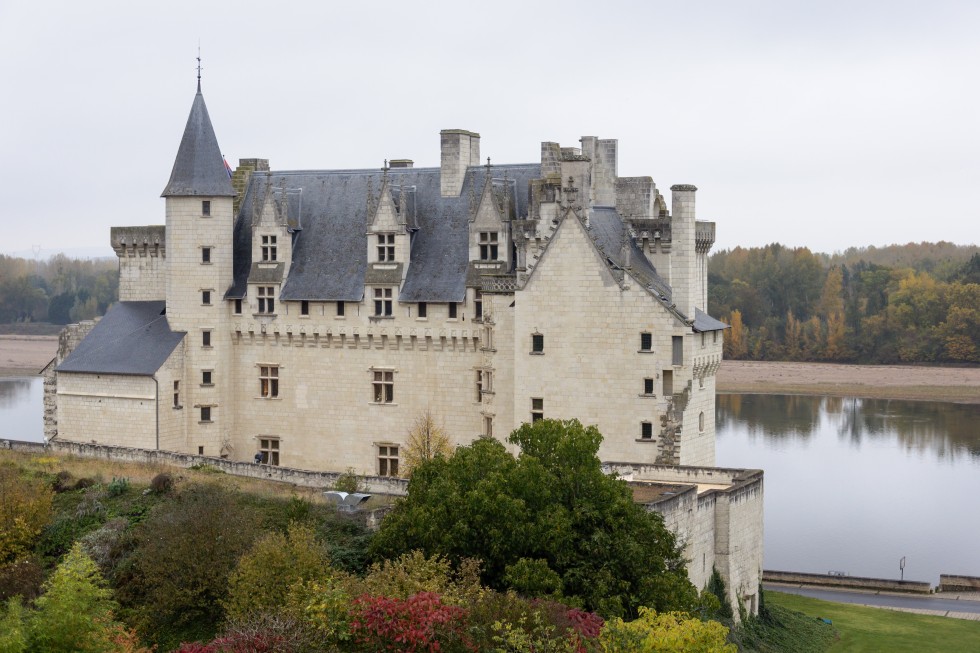 Vue extérieure du Château de Montsoreau prés de Saumur